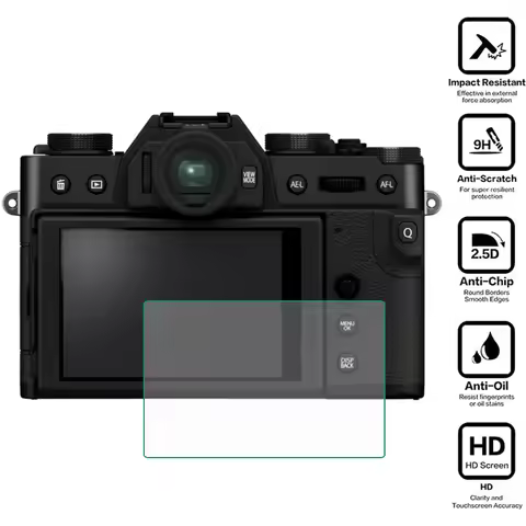 Tempered Glass Protector Cover For Fujifilm X-T30/XT30 Mark II/X-T30II XT30II Camera LCD Screen Prot