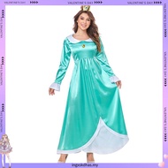 Halloween Costume Elsa Anna Peach Cinderella Adult Princess Dress Adult Queen of Hearts Costume