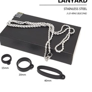 Original TERMURAH LANYARD VAPOOR VAPEE MODEL RANTAI 3 RING [READY 3 RING KECIL]