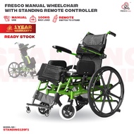Fresco Manual Wheelchair With Standing Remote Controller