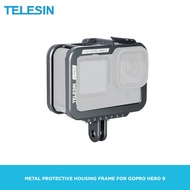 Frame Case With Cold Shoe Aluminum Alloy Housing TELESIN GoPro Hero 9