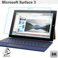【Ezstick】Microsoft Surface 3 平板專用 鏡面鋼化玻璃膜 263.5x183mm