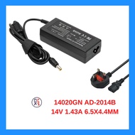 Power Adapter Charger   14020GN AD-2014B 14V 1.43A 6.5X4.4mm