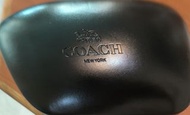 COACH 牛皮眼鏡盒