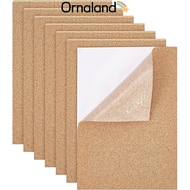 6sheets Self-adhesive Sticker Cork Board Wall Tiles Peru 30x21.3x0.3cm 6 sheets