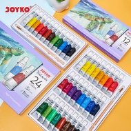 JOYKO WC-4 12.24 COLOR WATERCOLOR | WATERCOLOR | WATERCOLOR PAINTING FREE BRUSH