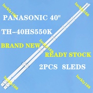 NEW 2PCS TH-40HS550K PANASONIC 40 INCH LED TV BACKLIGHT ( LAMP TV ) 40HS550