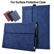 PU Leather Tablet Cover Sleeve for Microsoft Surface Pro 10 8 9 X Stand Holder Pro7 6 5 4 Go 1 2 3 Case Laptop Bag