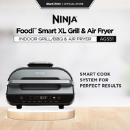 Ninja Foodi Smart XL Grill & Air Fryer with Digital Probe Indoor Ninja Grill with Air Fry Roast Bake