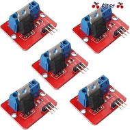 TOSE 5pcs MOSFET, IRF520 red Driver Module, irf520 mosfet Microcontroller for Arduino MCU ARM Arduin