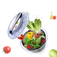 [mojotorw7] Salad Spinner Fruits and Vegetables Dryer 5L Large Capacity Quick Dry Draining System Co