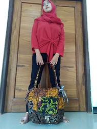 TAS NARITA APEL-tas kain perca-tas dari kain perca-tas kain perca murah-tas batik kain perca-tas per