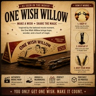 One Wish Willow — Detailed Packaging (Inspired from the movie Obsession) | Movie merchandise