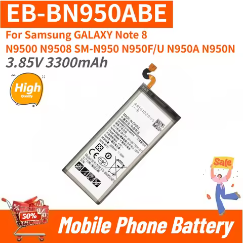 High Quality Phone Battery EB-BN950ABE 3.85V 3300mAh For Samsung GALAXY Note 8 N9500 N9508 N950A N95