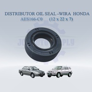 Distributor Oil Seal Wira Honda 12x22x7   -  AES166-C0