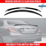 MERCEDES BENZ W213 E Class Spoiler coupe Trunk spoiler e63 amg rear spoiler w213 accessories