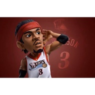 Ready Stock Hot Sale Q Version Iverson NBA GK Mini Star Iverson Doll Figure Model Carving Decoration