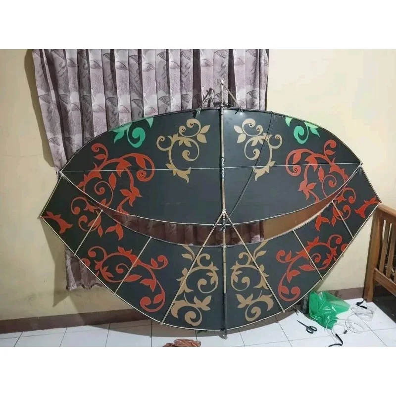 kerangka layang layang gapangan 1meter jodsss