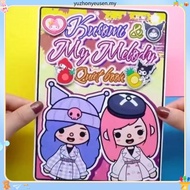 Toca Life World Quiet Book Toca Hospital paper doll paper doll house princess doll house sanrio pape