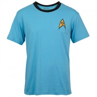 Star Trek Commander Spock Badge T-Shirt