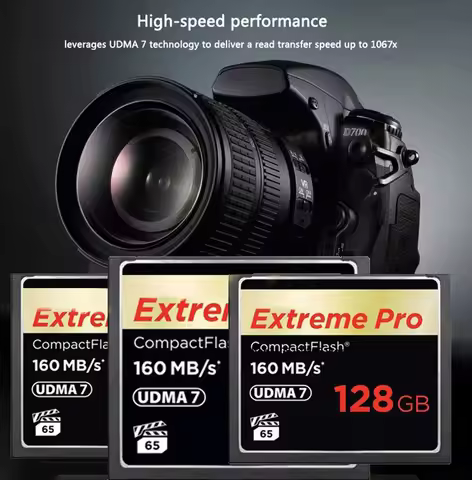 CF Memory Card Extreme Pro Compact Flash Card 8GB 16GB 32GB 64GB 128GB 256GB Card 1067x High Speed 1