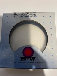 B+W UV-Haze Filter 72mm