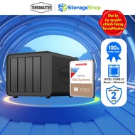 Combo set of TerraMaster F4-424 Pro NAS Storage equipment + 1 Toshiba N300 NAS HDD - Storage Shop