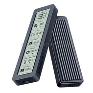 ShuoLe SL-TP26-P M2 NVMe SSD Enclosure with Digital Display USB 3.2 Gen2 Type-C 10Gbps High Speed Al
