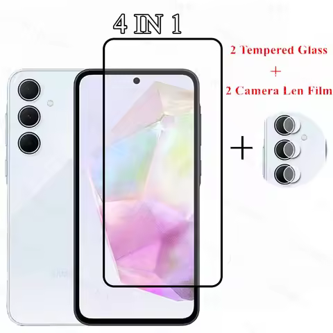 Tempered Glass For Samsung Galaxy A35 5G Screen Protector Lens Film Samsung A35 A55 A25 A15 A05S Gla