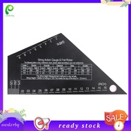 [awdxrbq] Fret Leveling Tool Guitar Neck Fingerboard Measuring Ruler Stainless Steel Fret Rocker