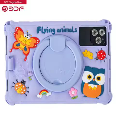 New 10.1-inch Kids Tablet 4G LTE Android 13 Go WIFI Octa Cor Processor 8GB RAM 64GB ROM Butterfly Ca