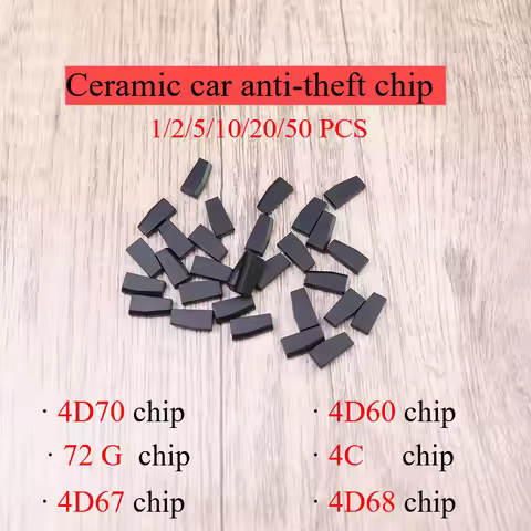 4D70 4D60 4C 4D68 4D67 72G Brand New Unlocked Ceramic Anti-theft Chip for Toyota for Lexus Car Key