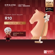 【2 Years Warranty】Dreame R10 2025 Cordless Vacuum Cleaner | Brush Head with Celeste Blue Light | Ant