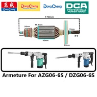 Armature Rotor DONG CHENG PERCUSSION HAMMER DZG06-6S DZG06-6 DCA AZG06-6S AZG06-6