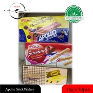 [APOLLO] Apollo Wafer Stick 30'sx11g /Apollo Chocolate Stick/ Apollo Chocolate Wafer Stick / Apollo 