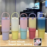 TERMOS STAINLESS STEEL TUMBLER Gradation 890ml RAINBOW AESTHETIC Thermos