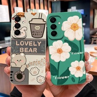 Casing For Samsung Galaxy M17 F17 5G Case Fashion Flower Upgrade Anti Slip Protective For SamsungM17