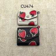 Coach/Coach Printed Strawberry Small 30% Off Wallet Wallet CU474