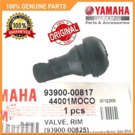100% ORIGINAL YAMAHA TUBELESS VALVE 0 93900-00817 TUBE LESS HEAD KEPALA TIUB RIM TUBE