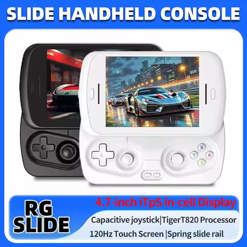 Anbernic RG Slide Handheld Retro Video Game Console 4.7 Inch LTPS In-Cell Monitor 1280*960 Screen An