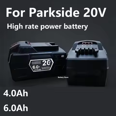 For Parkside 20V full range electric tool battery PAP B1 B3 hand drill battery A3/PAP 208 A1 4.0Ah 6