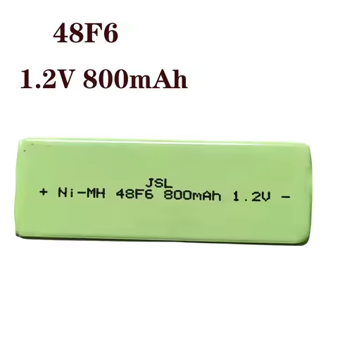 1.2v NIMH CD 48F6 Gum Battery 800mAh F6 800mah Rechargeable chewing gum battery 17*47mm
