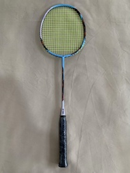 YONEX 球拍 尤尼克斯 天斧 77PRO 4u5g（ ASTROX 77 TOUR ）羽毛球拍 全新超輕碳纖維 黃雅瓊霧藍色