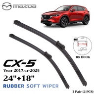 Rubber Soft Wiper MAZDA CX-5 CX5 Front Windshield Wiper Blades For Car