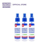 Biogenic 70 Isopropyl Alcohol Solution Spray 50ml x3
