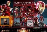 啡箱未開 全新 Hot Toys MMS664 b MMS664D48 Iron Man 1/6th scale Iron Man Mark III (2.0) Collectible Figure