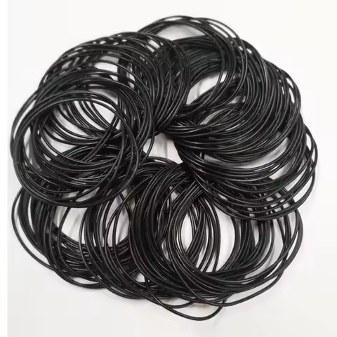 0.7mm 0.8mm 0.9mm Black Rubber SKX007 Bezel O Ring Gasket 2pcs