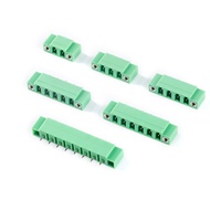 5Pc KF2EDG15VM-5.08-2/3/4/5/6/8P Straight Pin Socket 5.08mm Pitch Plug-In Terminal
