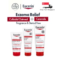 Eucerin, Eczema Relief Cream Series, Reduce Incidence of Eczema Flare-Ups, Fragrance Free, Dye and S