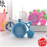 LUXSCENT Bicycle Table Clock Alarm Clock/ Alarm Clock/ Analog Clock/ Cute Clock/ Unique Clock/ Bicyc